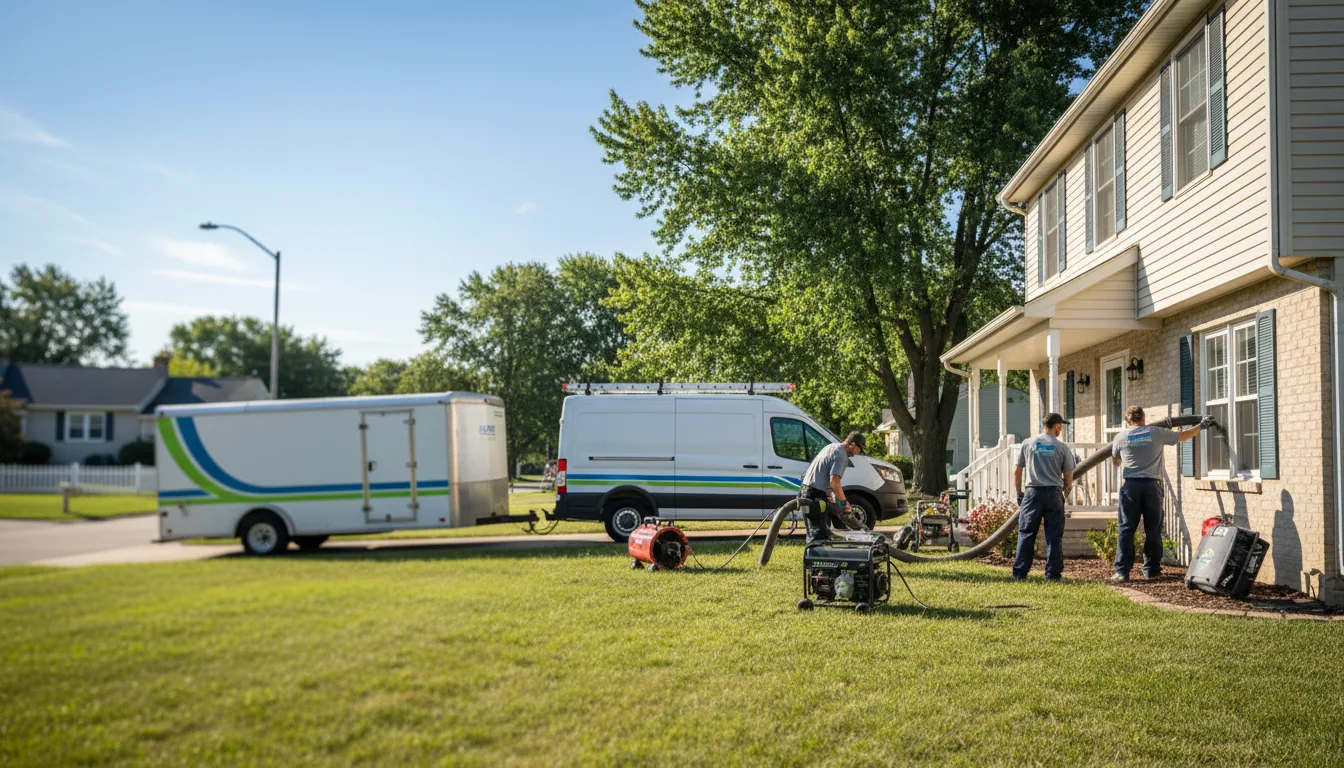 Flooded Basement Restoration And Cleanup With Repair in Fort Lupton, CO near me